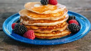 Camping Breakfast: Greek Yogurt Pancakes Recipe