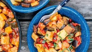 Camping Meal: Dutch Oven Ratatouille Recipe