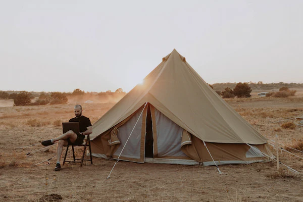 beige-color-tent