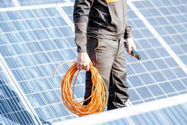 solar-panel-and-wire
