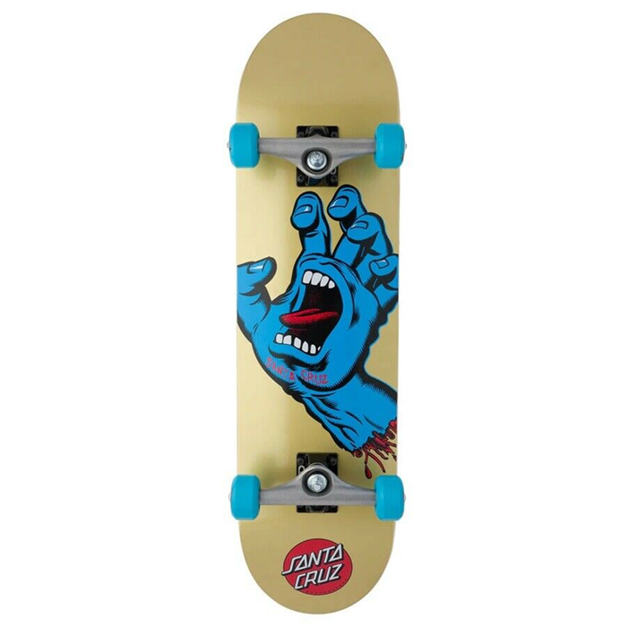 Santa Cruz Screaming Hand Large 8.25 Skateboard Complete