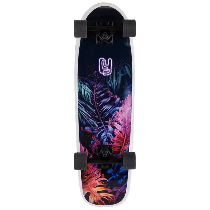 Landyachtz Dinghy Blunt Tropic Night Cruiser Skateboard Complete