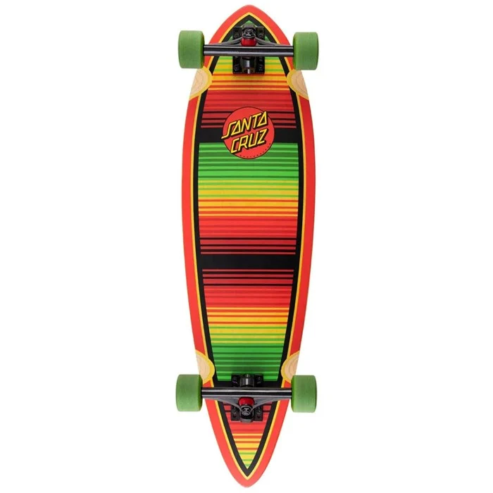 Santa Cruz Skateboards Serape Dot Pintail 9.2 Cruiser Complete