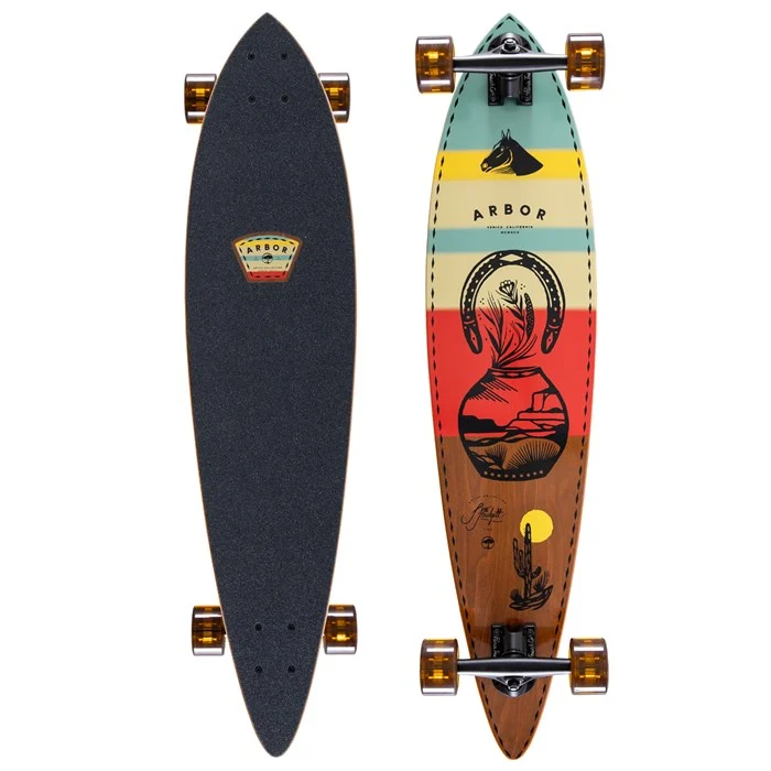 Arbor Fish Artist Jess Mudgett Longboard Complete