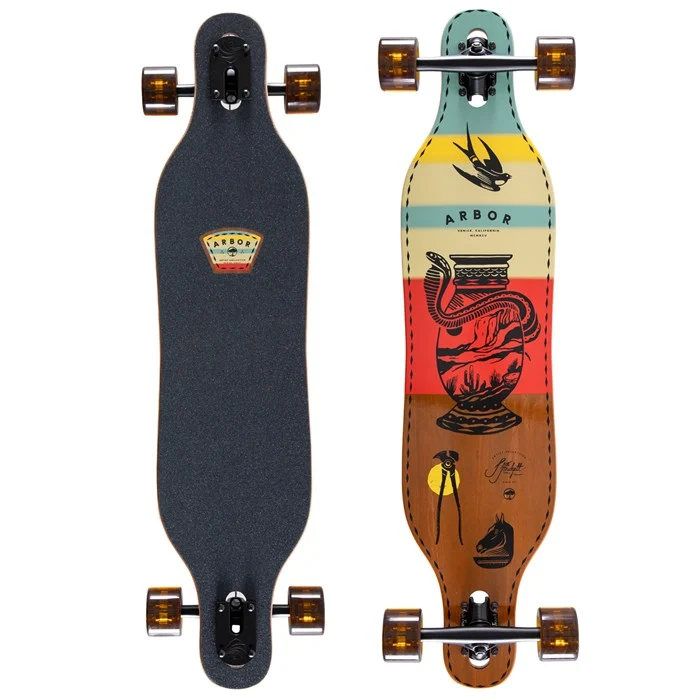 Arbor Axis Artist Jess Mudgett Longboard Complete