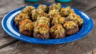 Camp Recipe: Stuffed Mushrooms