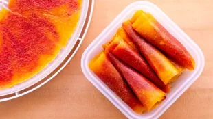 Camping Snack: Tie-Dye Fruit Leather Recipe