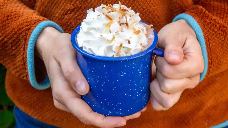 Camp Recipe: Toasted Coconut Hot Chocolate