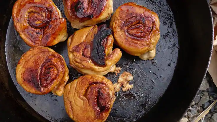 Camping Breakfast: Cinnamon Rolls Recipe