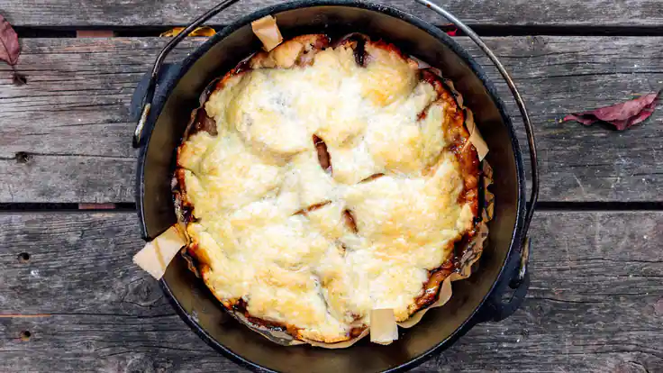 Camping Dessert: Dutch Oven Apple Pie Recipe