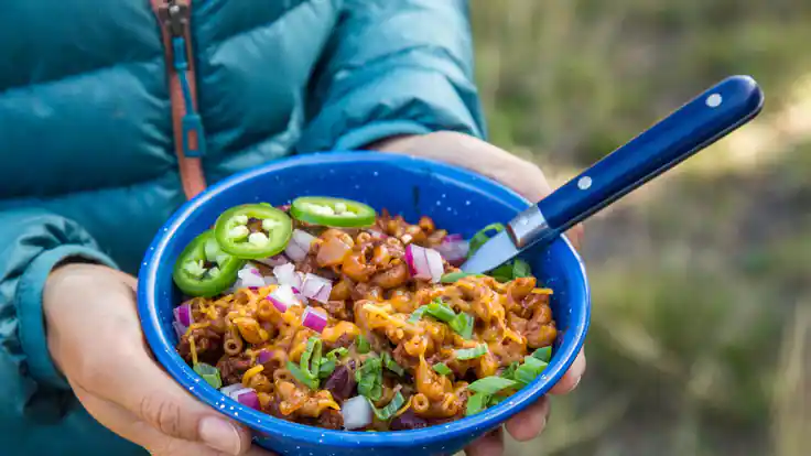 Camping Meal: Dutch Oven Chili Mac Recipe